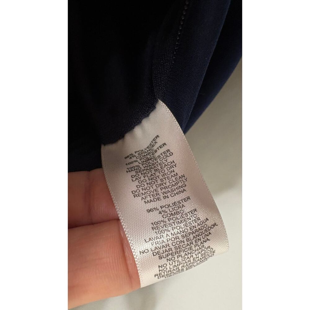 NWT Alex Evenings mother of the bride groom, navy dress size 16 - Picture 16 of 16